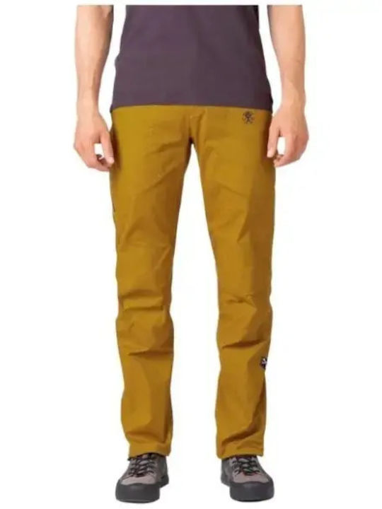 Rafiki Herren Lang Bergsteigerhose Gelb