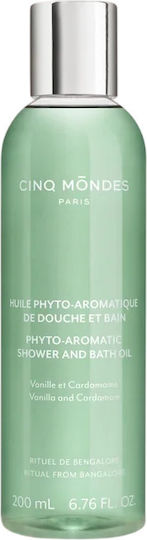 Cinq Mondes Phyto-aromatic Moisturizing Oil for Shower 200ml