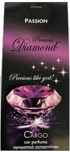Cargo Αρωματική Καρτέλα Κρεμαστή Αυτοκινήτου Precious Diamond Passion