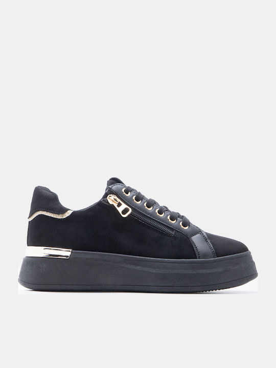 Women's Flatforms Sneakers Black