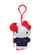 Plushy Keychain Standing Position Hello Kitty Classic Collection Apple Balloon