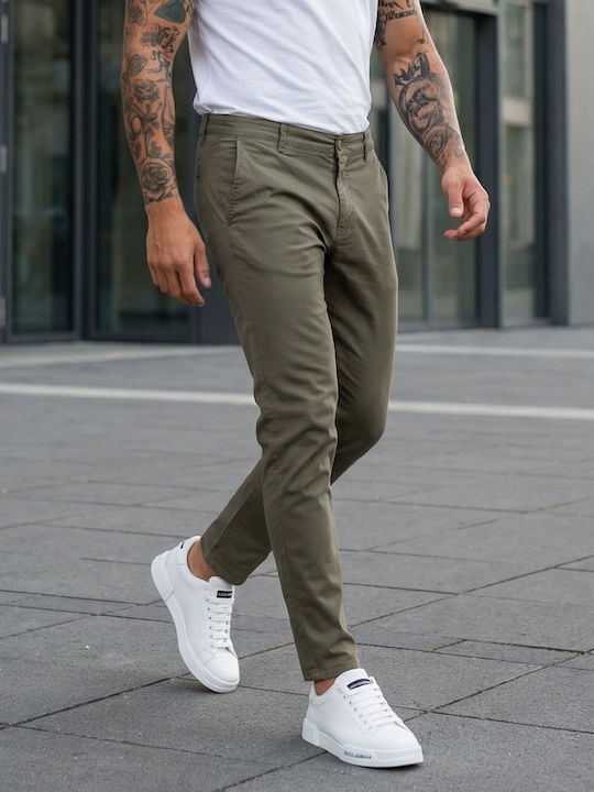 Panda Clothing Men's Chino Elastic Regular Fit ...