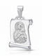 Kiriakos Gofas Pendant Kids Charm From 9K White Gold PA788
