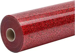 Htvront Carton Glitter 30,5x90 cm Roșu