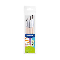 Pelikan Set With 5 Pieces Brush Pelikan Set With 5 Pieces Brush