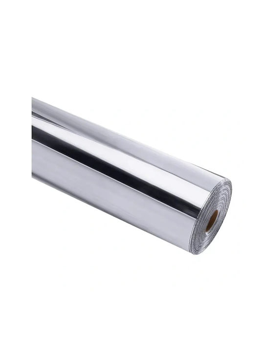 Selbstklebendes Vinyl Wandsticker Htvront Chrom Metallic 30.5cm x 90cm Silber