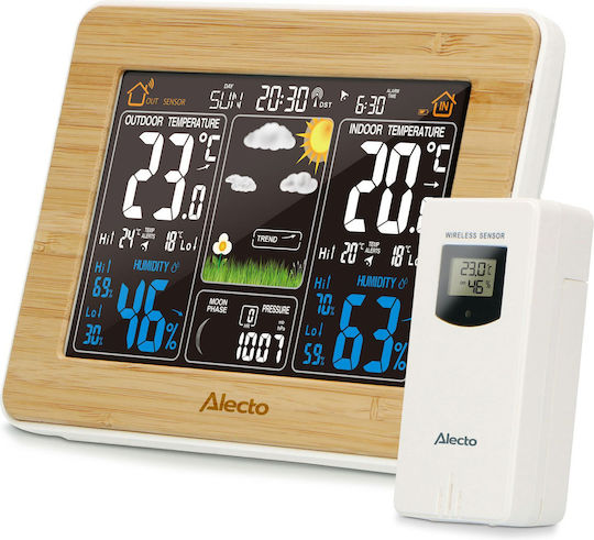 Alecto WS-1560 Kabelloser Digital Wetterstation Tischplatte
