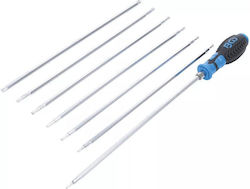 Set Screwdrivers Interchangeable Torx T-profile Bits Torx Plus Hole 8 Pcs Bgs 2326