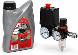 Kraft&dele Compressor Maintenance Kit 12 Bar Pressure Switch Kd5852 + 1l Oil Nr853