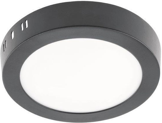 Едностенен LED осветител Oris 13W IP20 3000K Черен