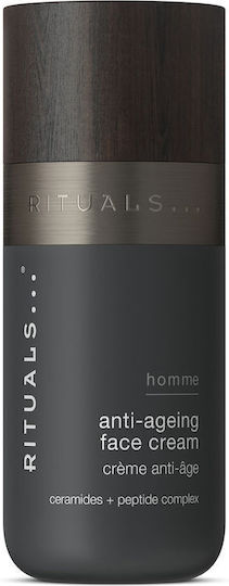 Cremă de Față Hidratantă Anti-Aging pentru Bărbați cu Niacinamidă și Ceramide