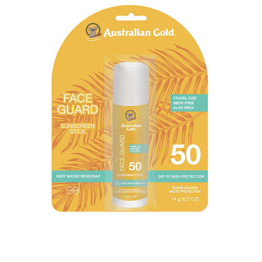 Australian Gold Face Guard Αντηλιακό Stick Προσώπου SPF50 14gr