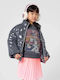 Kids Casual Short Grey Jacket