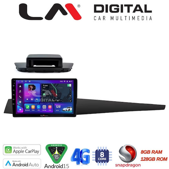 LM Digital Автомобилна Аудио Система За Renault Laguna 2008 > 2015 Bluetooth USB Вграден Wi-Fi GPS Apple CarPlay Android Auto