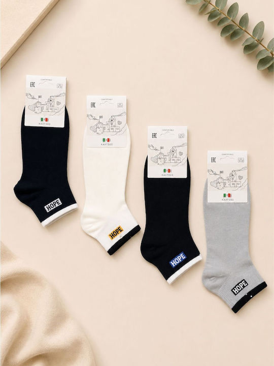 YTLI Men's Multicolour Socks 4Pack