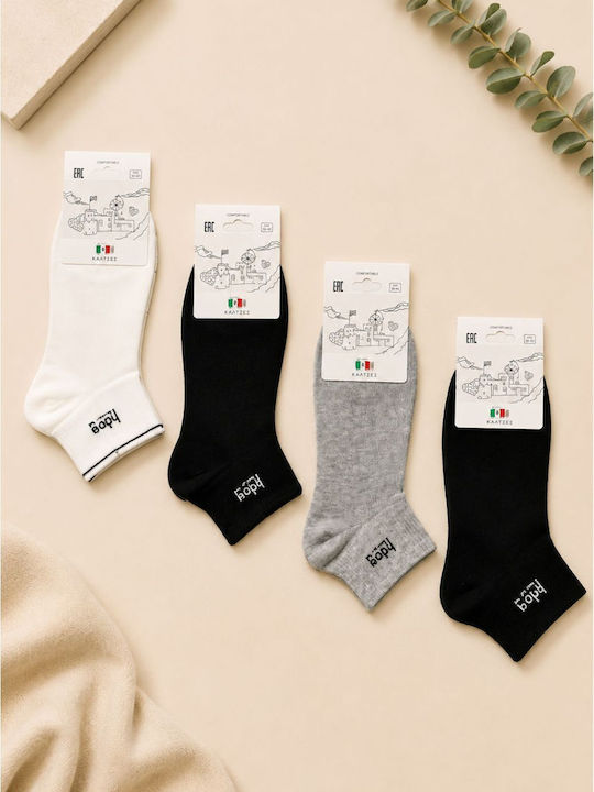 YTLI Men's Multicolour Socks 4Pack