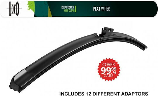 Loro Front Einzel Autoscheibenwischer 22" 550mm 12 Adapter