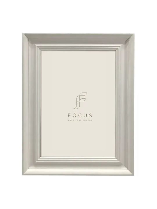 Focus Plastic Wall-Mounted Photo Frame with Whi...