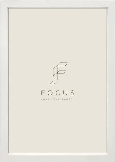 Focus Wandmontage Kunststoff mit Weißem Fotorahmen