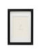 Focus Wandmontage Fotorahmen Glas mit Schwarzem Rahmen