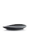 Duka Shallow Plate Made of Black Porcelain 28cm