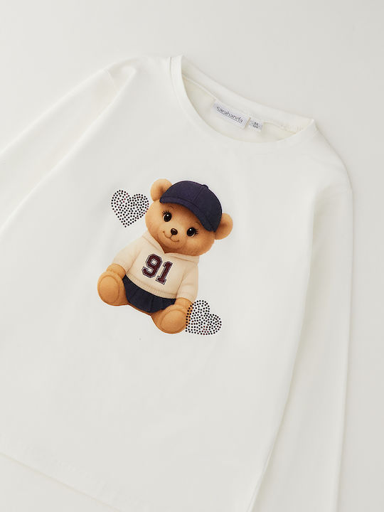 Kids Top Long-sleeved Ecru