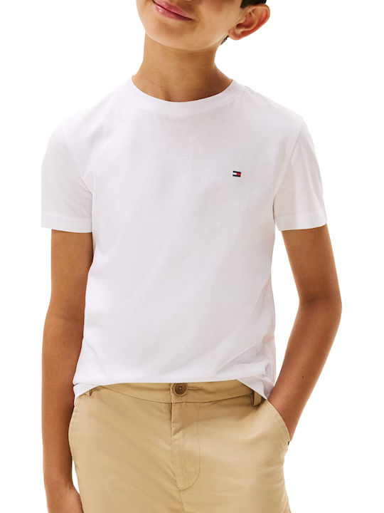 Tommy Hilfiger Kinderoberteile T-Shirts Ybr Wei...