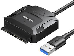 Ugreen Adapter SATA auf USB 3.0 5Gbps Datenübertragung HDD SSD Ugreen Adapter SATA auf USB 3.0 5Gbps Datenübertragung HDD SSD
