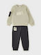 Kids Tracksuit Beige 2 Pieces