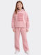 Kids Sweatpants Set Pink