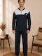 Rimoli Winter Men's Pyjamas Dark Blue