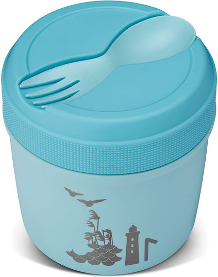 Carl Oscar Carl Oscar Baby- und Kinder-Essgeschirr aus Blauem Kunststoff 3-teilig