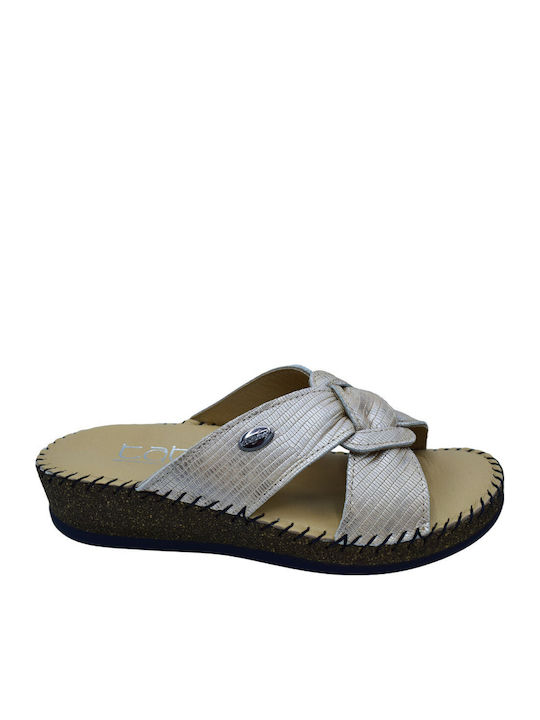 Leather Women's Anatomic Beige Sandals