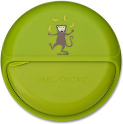 Carl Oscar Carl Oscar Baby- und Kinder-Essgeschirr Set aus grünem Kunststoff