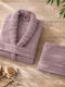 Rebeka Home Халат с яка Ash 450гр/м²