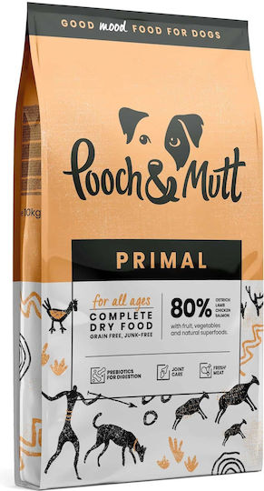 Pooch & Mutt 10kg Dry Dog Food With Lamb Chicken Duck Deer Pumpkin And Apple