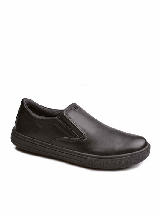 Deri Herren Freizeitschuhe Schwarz