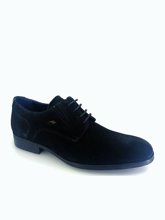 Suede Men's Casual Black Shoes