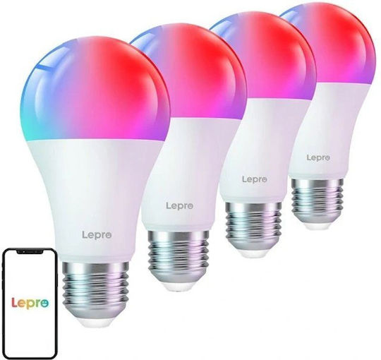 Lepro Smart Λάμπες LED για Ντουί E27 1100lm 4τμχ