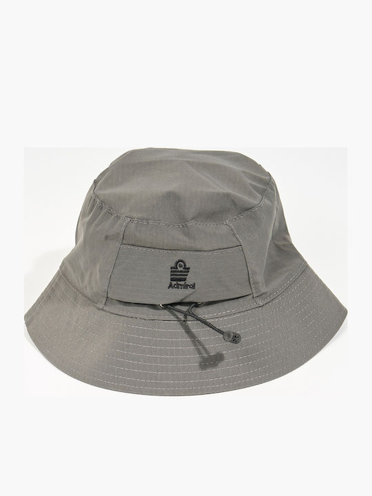 Admiral Υφασμάτινo Ανδρικό Καπέλο Στυλ Bucket Γκρι