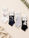 YTLI Women's Multicolour Socks 4Pack
