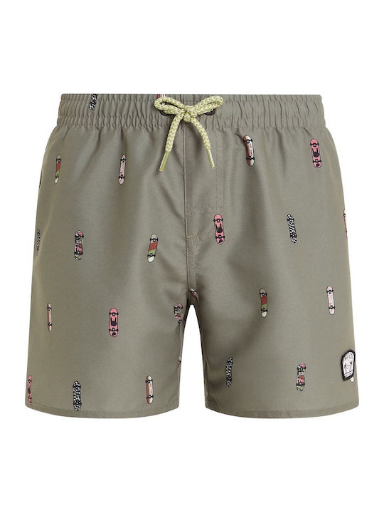 Protest Beachshort Детски бански Плувни шорти Artichoke Green