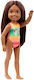 Barbie & Φίλες Beach Κούκλα Chelsea 15εκ.