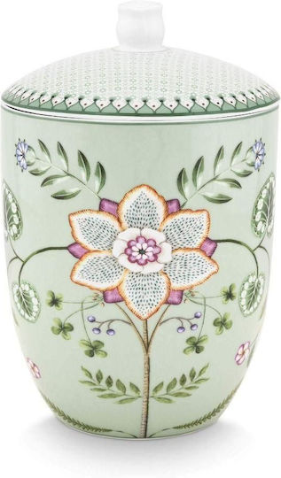 Μπισκοτιέρα 1.5ltr Pip Studio Lily&lotus Light Green Μπισκοτιέρα 1.5ltr Pip Studio Lily&lotus Light Green