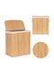 Modernhome Кошница за пране Bamboo 150lt с Капак