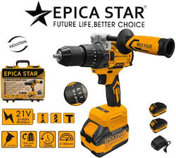 Epica Star EP-11091 Schlagbohrschrauber Batterie Bürstenlos 21V Epica Star EP-11091 Schlagbohrschrauber Batterie Bürstenlos 21V