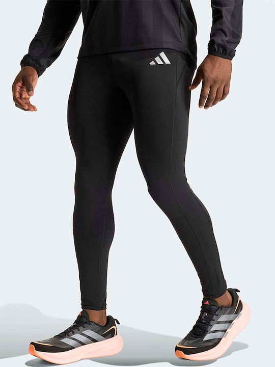 adidas Herren Sportleggings Lang Schwarz