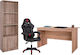 HomeMarkt HomeMarkt Studentenmöbel-Sets Büro 3 Stück HM11208