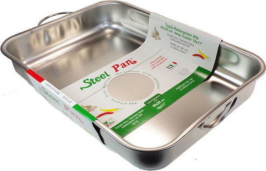 Steel Pan Stainless Steel Baking Pan 28x40cm