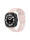 Bizon Curea din silicon roz (Galaxy Watch Ultra / Ultra 2)